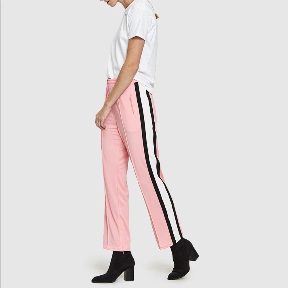 Ganni Sea Pink Dubois Polo Track Pants
